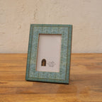Blue Carpet Frame, Blue wooden photo frame