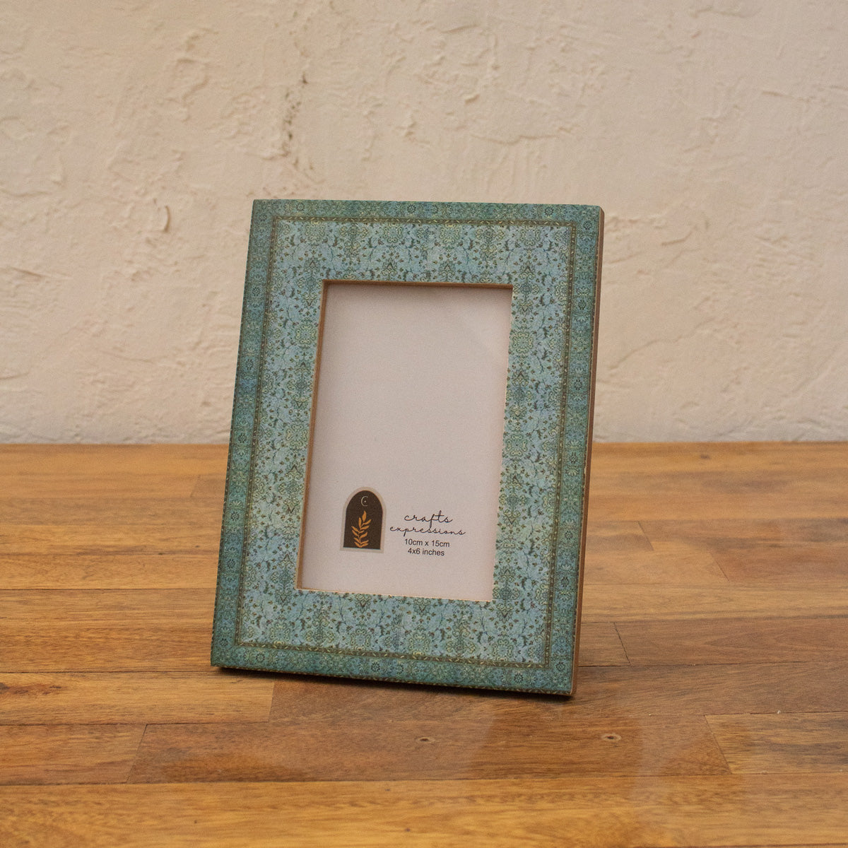 Blue Carpet Frame, Blue wooden photo frame