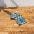 Coastal Wooden & Resin Coasters, Set of 4