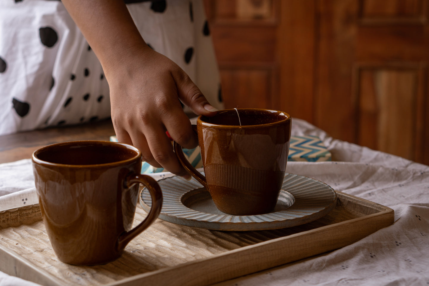 Tea Party Hamper- Ochre