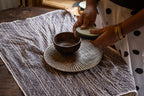 Siesta hamper cup and bowl styled on a table