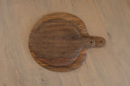 Top view of the Plateau wooden board set of two