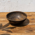 Ellipse Wooden Serving Bowl, Natural Wood Salad Bowl, Medium Dining Table Bowl
