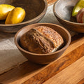 Ellipse Wooden Serving Bowl, Natural Wood Salad Bowl, Small Centerpiece Bowl