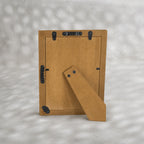 Pale Blue mother of pearl photo frame for a 5 by 7 inch photograph
