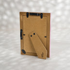 Lilac mother of pearl photo frame for a 4 by 6 inch photograph
