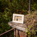 Polka Dot Photo Frame, Wooden Photo Frame for Gift