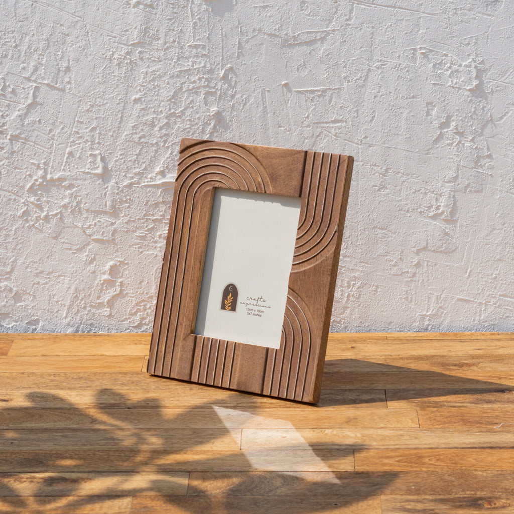 Rivers Photo Frame, Wooden Photo Frame for Home Decor & Gift