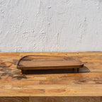 Side view of the large Spaceship wooden riser