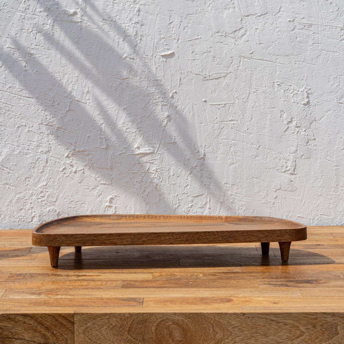 Front view of the large Spaceship wooden riser