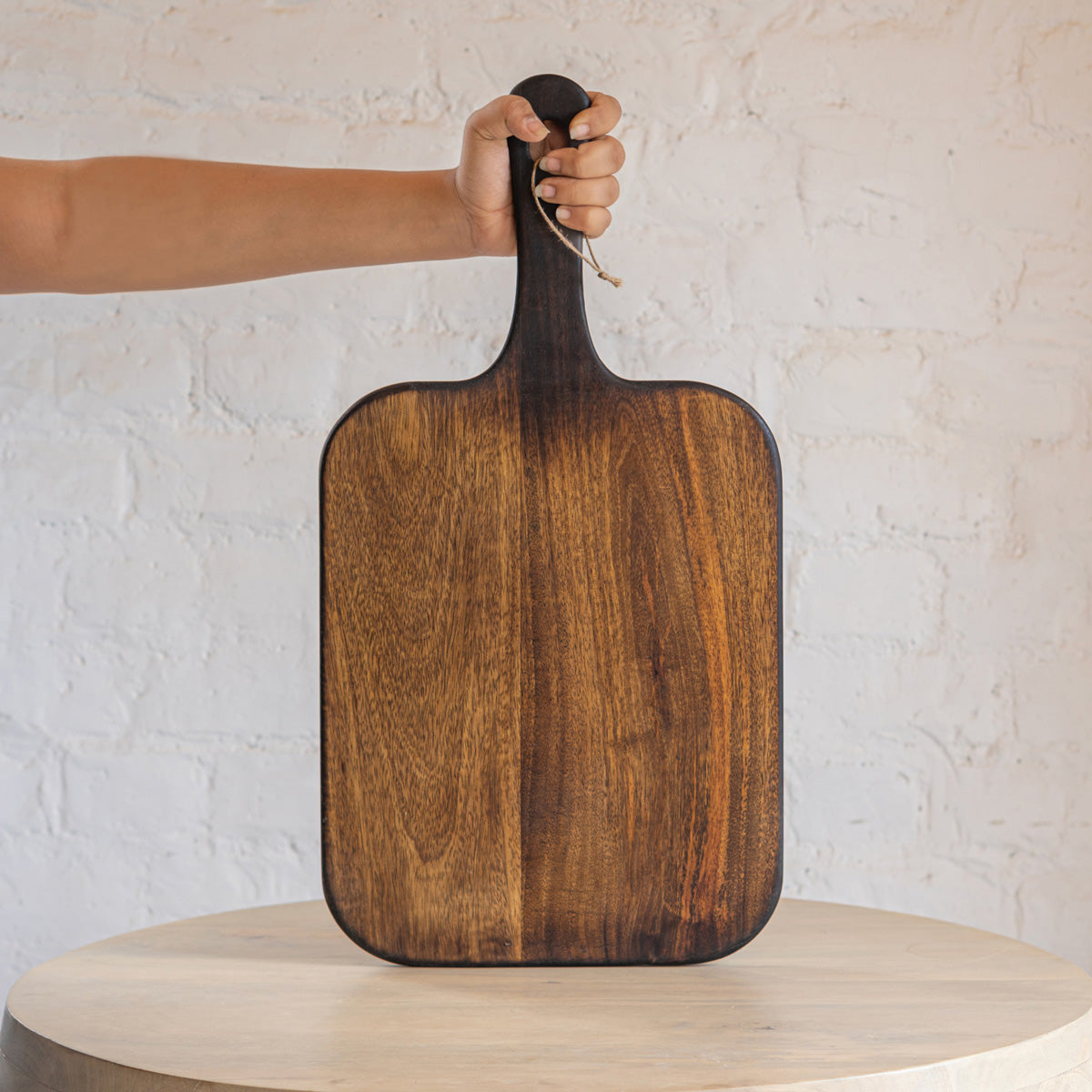 Glide Wooden Chopping Board, Natural Wood Cutting Board, Kitchen Prep & Serving Board