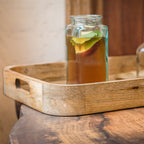 Glide Wooden Tray for Serving & Decor
