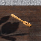 Angled view of the Glide wooden fork