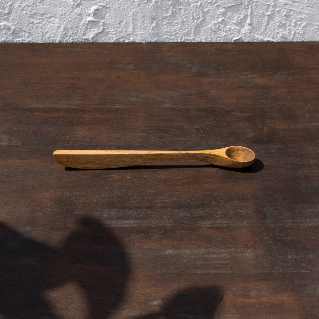 Glide wooden spoon displayed horizontally
