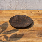 Angled view of the medium Terrain wooden platter