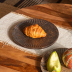 Medium Terrain wooden platter styled with food