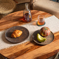 Terrain Wooden Platter Set of 2, Natural Wood Serving Platters, Snack & Appetizer Platter Set