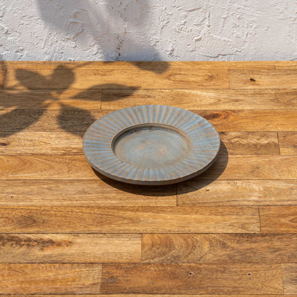 Angled view of the Terrain wooden spoon rest