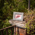 Striped Photo Frame, Wooden Photo frame for Table
