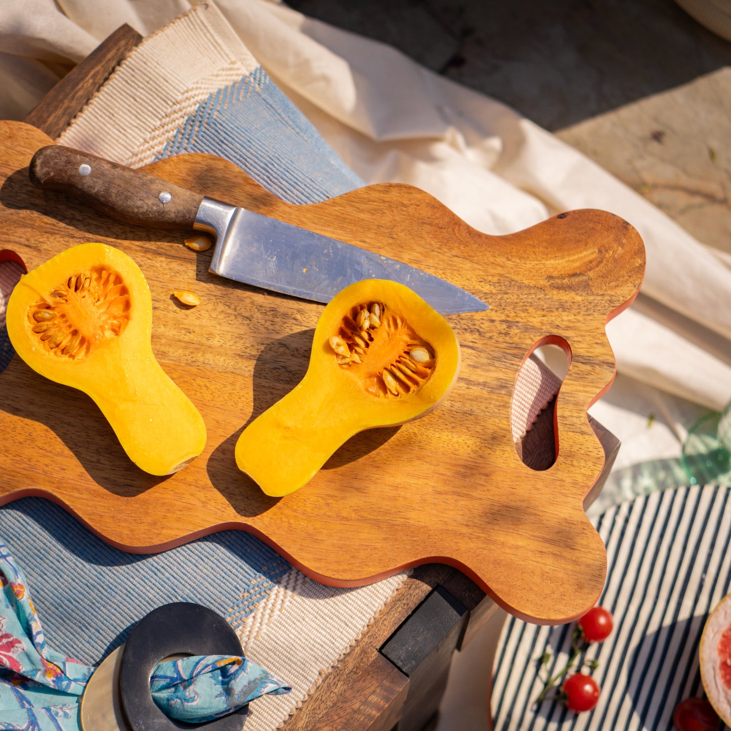 Wavy Mangowood Platter